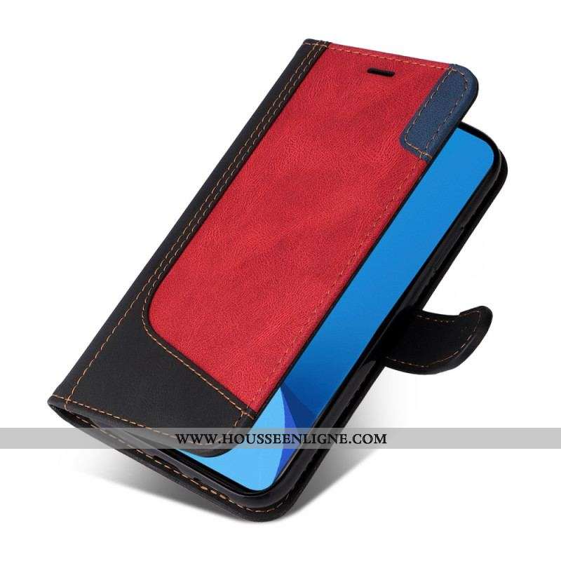 Housse Xiaomi 12 Lite Bicolore avec Lanière
