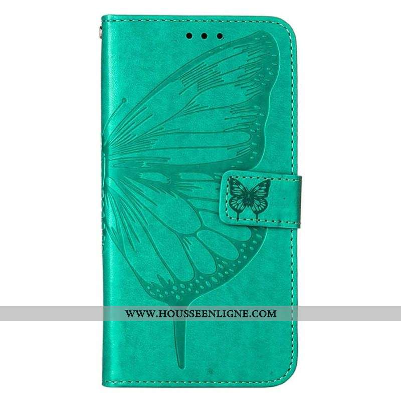 Housse Xiaomi 12 Lite Papillon Design avec Lanière