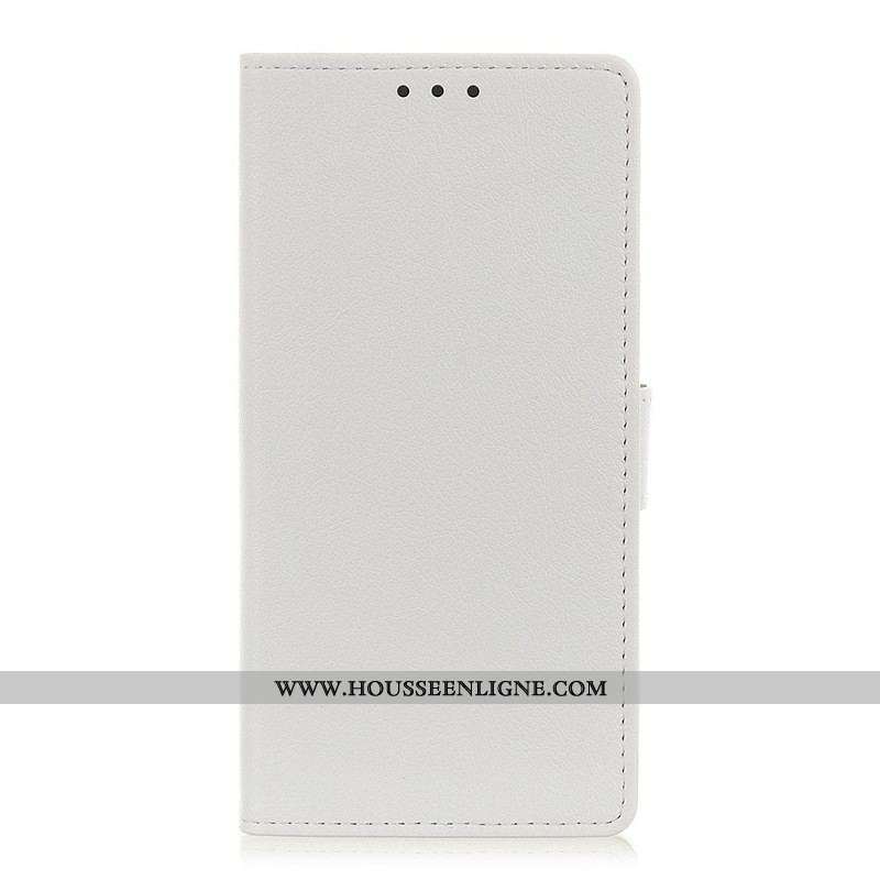 Housse Xiaomi 12 Pro Effet Cuir Brillant Simple