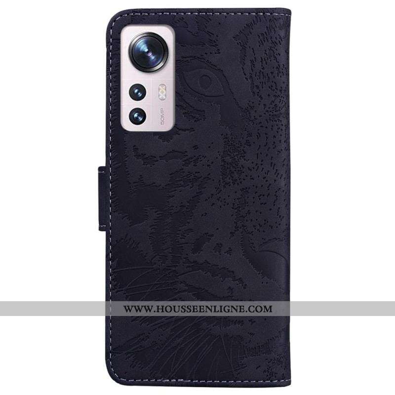 Housse Xiaomi 12 Pro Empreinte de Tigre