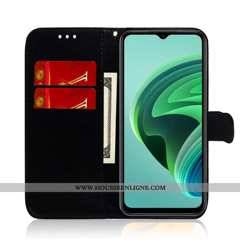 Housse Xiaomi 12 Pro Simili Cuir Couverture Miroir