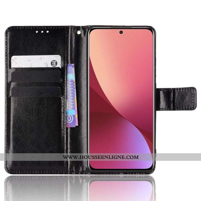 Housse Xiaomi 12 Pro Simili Cuir Flashy