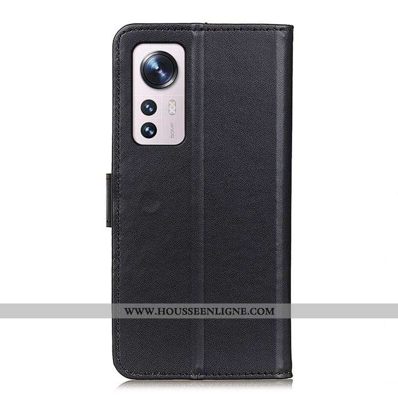 Housse Xiaomi 12 Pro Simili Cuir Simple