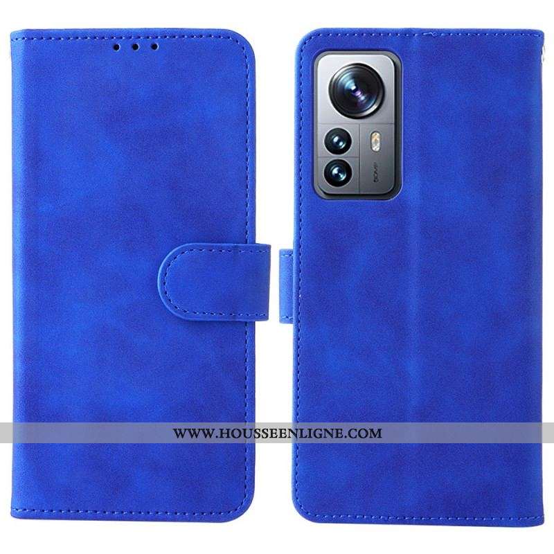 Housse Xiaomi 12 Pro Skin-Touch à Lanière