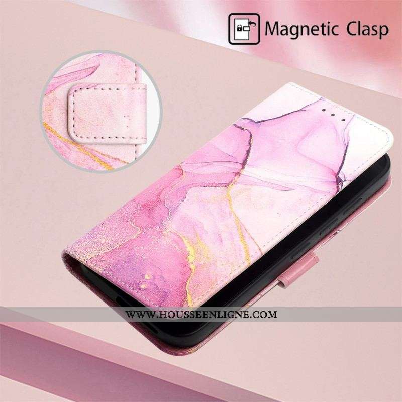 Housse Xiaomi 12T / 12 T Pro Marbre à Lanière