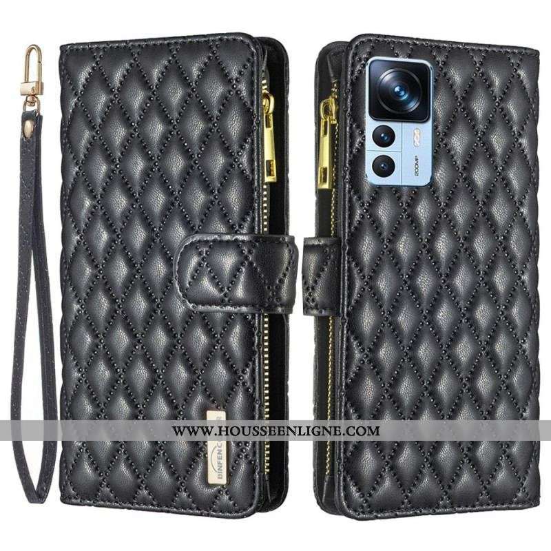 Housse Xiaomi 12T / 12T Pro Binfen Color Style Matelassé