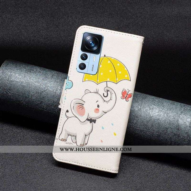 Housse Xiaomi 12T / 12T Pro Bébé Éléphant