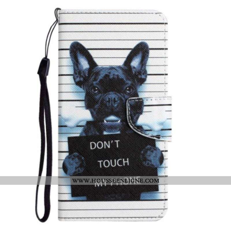 Housse Xiaomi 12T / 12T Pro Chien Don't Touch my Phone