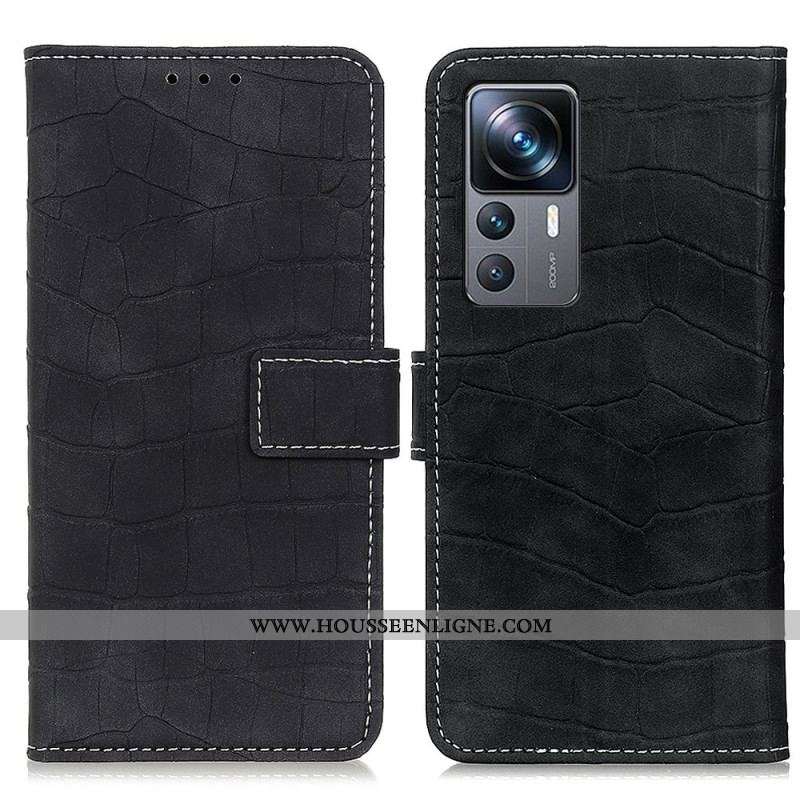 Housse Xiaomi 12T / 12T Pro Crocodile