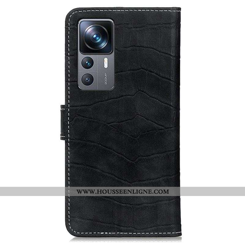 Housse Xiaomi 12T / 12T Pro Crocodile