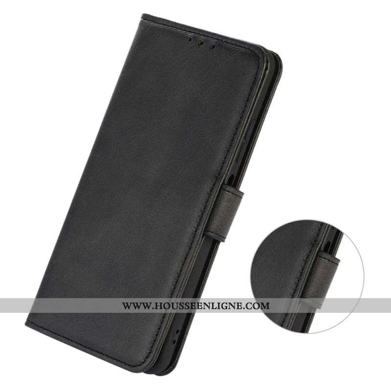 Housse Xiaomi 12T / 12T Pro Effet Cuir Sobriété