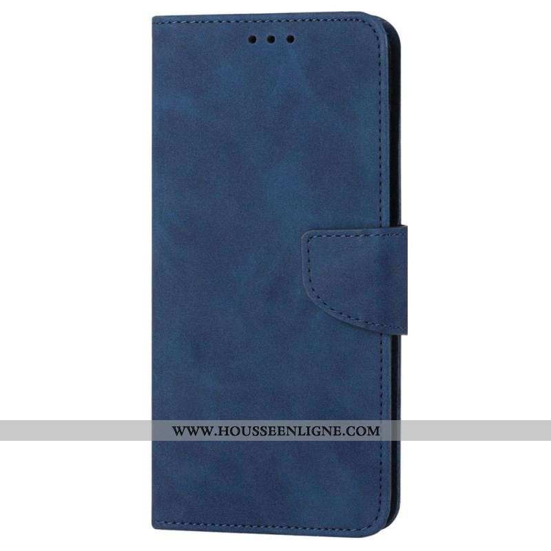 Housse Xiaomi 12T / 12T Pro Effet Cuir Uni à Lanière