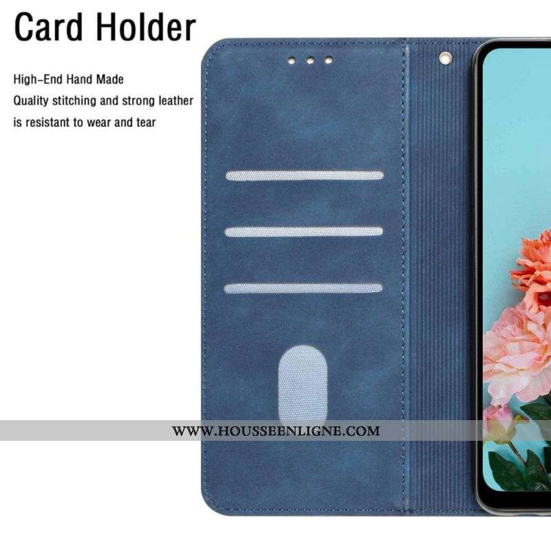 Housse Xiaomi 12T / 12T Pro Effet Cuir Uni à Lanière