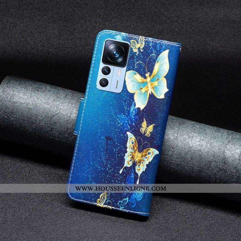 Housse Xiaomi 12T / 12T Pro Incroyables Papillons