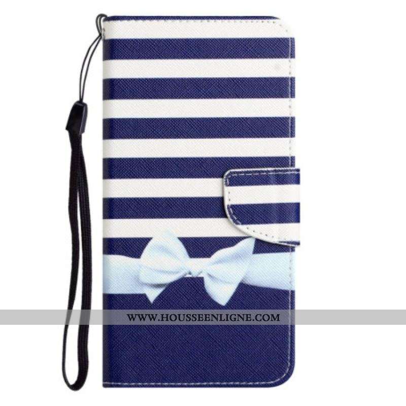 Housse Xiaomi 12T / 12T Pro Marine à Lanière