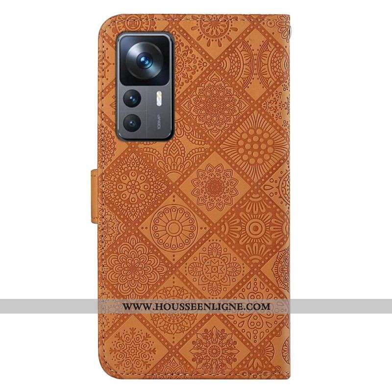 Housse Xiaomi 12T / 12T Pro Motif Floraux