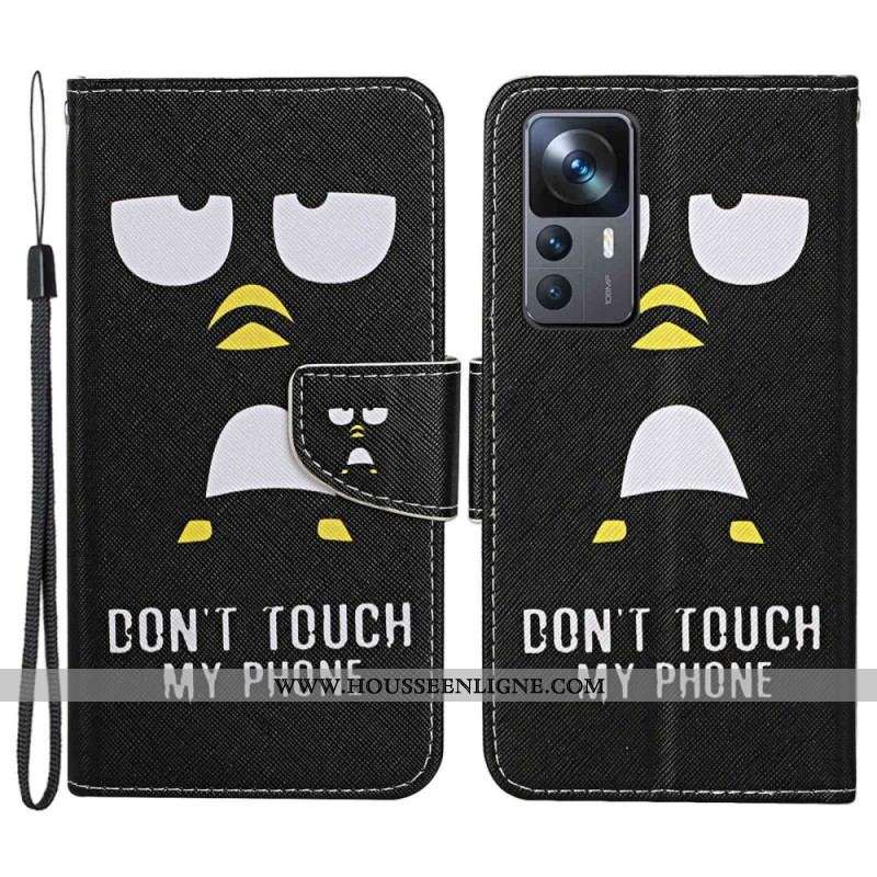 Housse Xiaomi 12T / 12T Pro New Don't Touch my Phone
