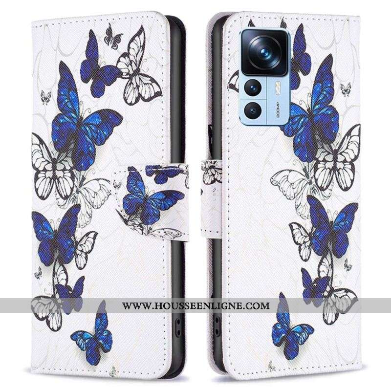 Housse Xiaomi 12T / 12T Pro Papillons