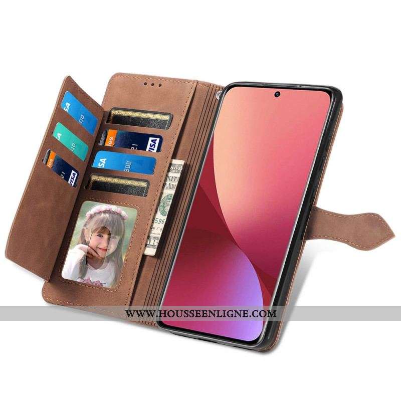 Housse Xiaomi 12T / 12T Pro Pochette Frontale Fleurs
