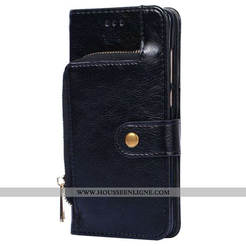 Housse Xiaomi 12T / 12T Pro Porte-Monnaie Frontal et Lanière