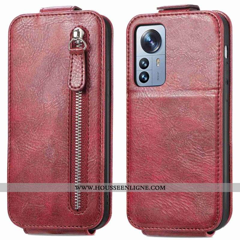 Housse Xiaomi 12T / 12T Pro Rabat Vertical Porte-Monnaie