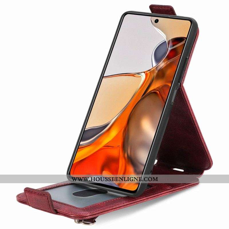 Housse Xiaomi 12T / 12T Pro Rabat Vertical Porte-Monnaie