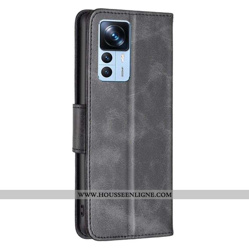Housse Xiaomi 12T / 12T Pro Simili Cuir Lisse