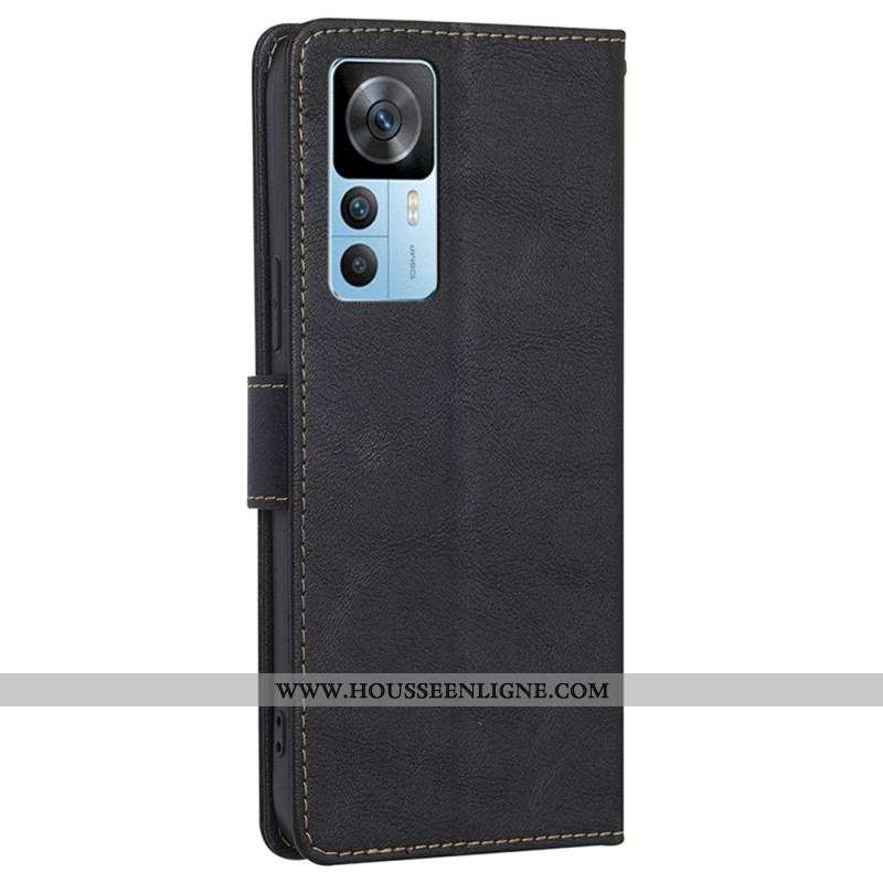 Housse Xiaomi 12T / 12T Pro Simili Cuir RFID