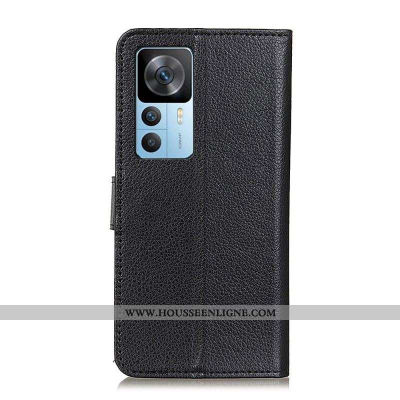 Housse Xiaomi 12T / 12T Pro Simili Cuir Traditionnel