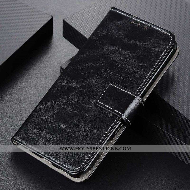 Housse Xiaomi 12T / 12T Pro Simili Cuir Verni