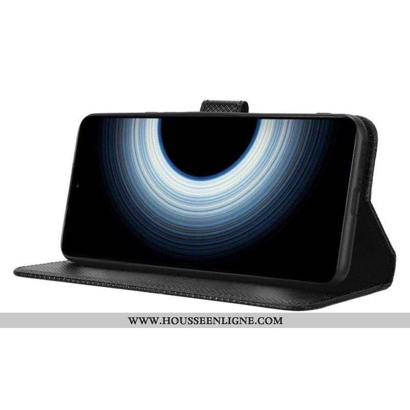 Housse Xiaomi 12T / 12T Pro Simili Cuir à Lanière