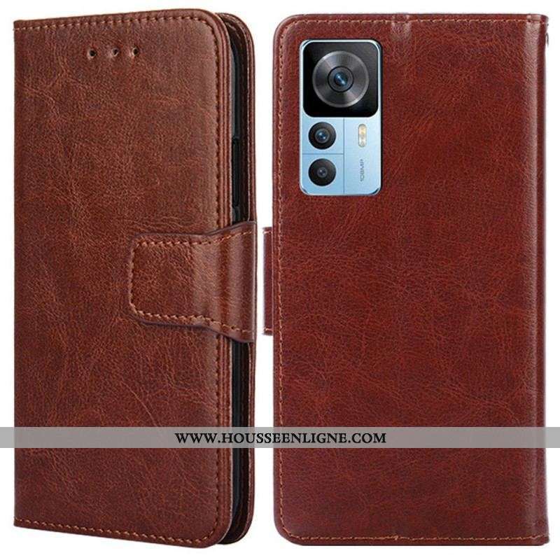 Housse Xiaomi 12T / 12T Pro Style Cuir Rétro