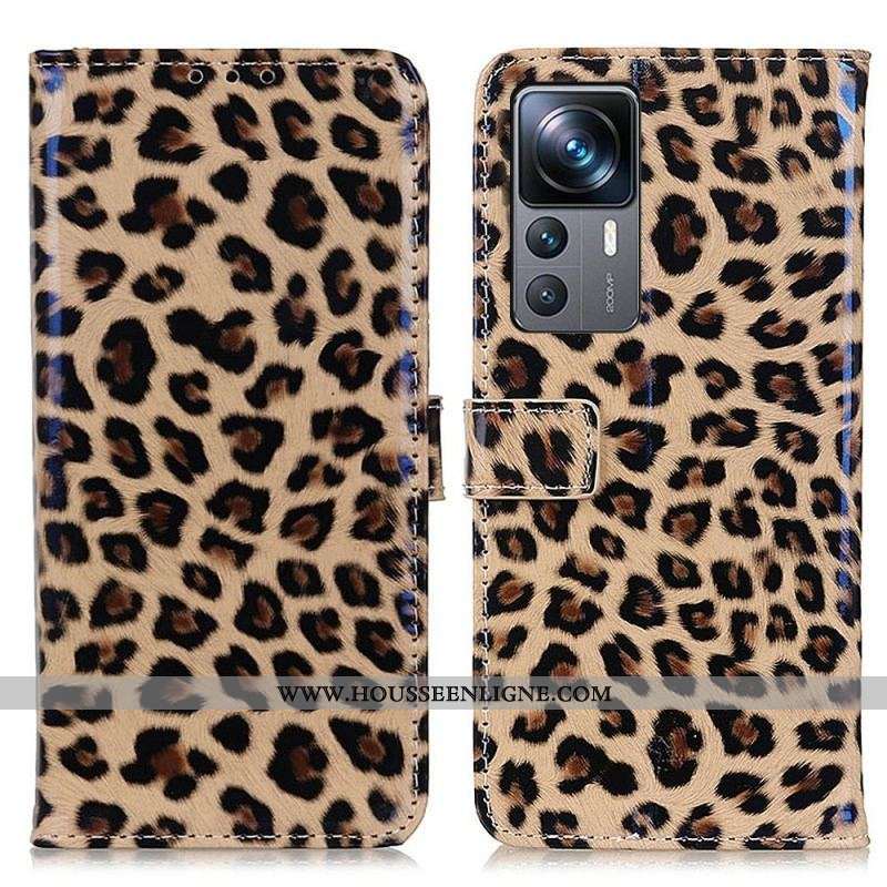 Housse Xiaomi 12T / 12T Pro Style Peau de Léopard