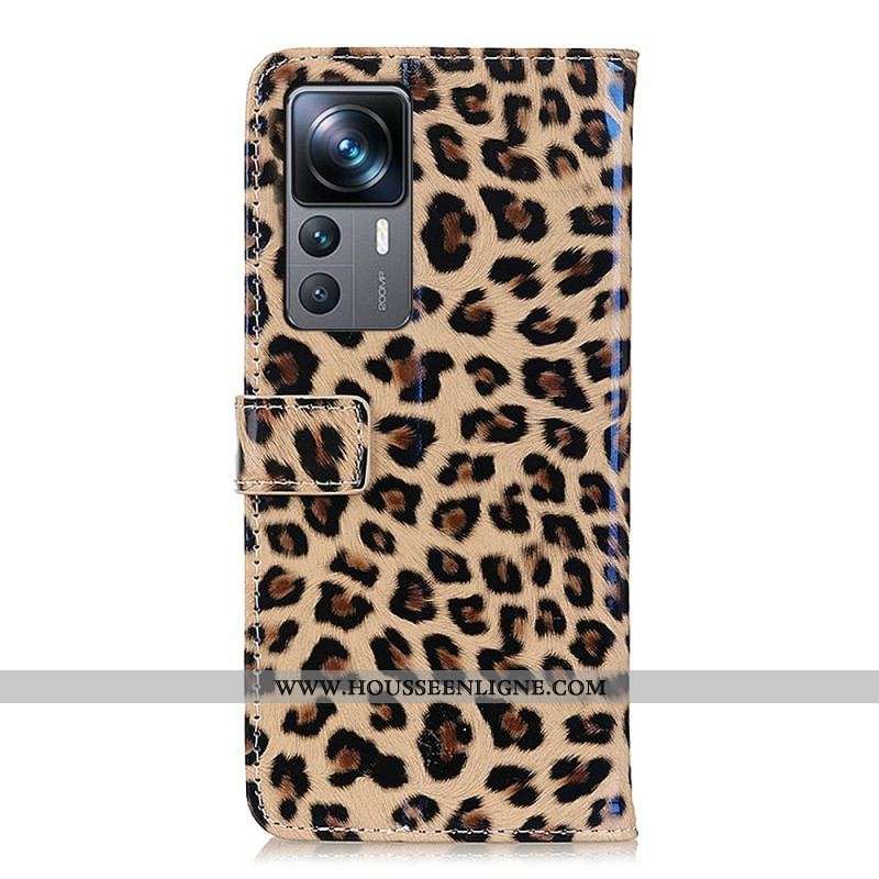 Housse Xiaomi 12T / 12T Pro Style Peau de Léopard