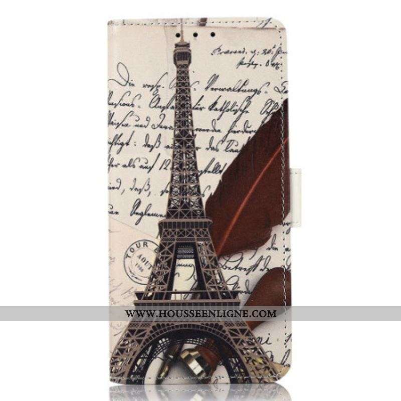 Housse Xiaomi 12T / 12T Pro Tour Eiffel du Poète