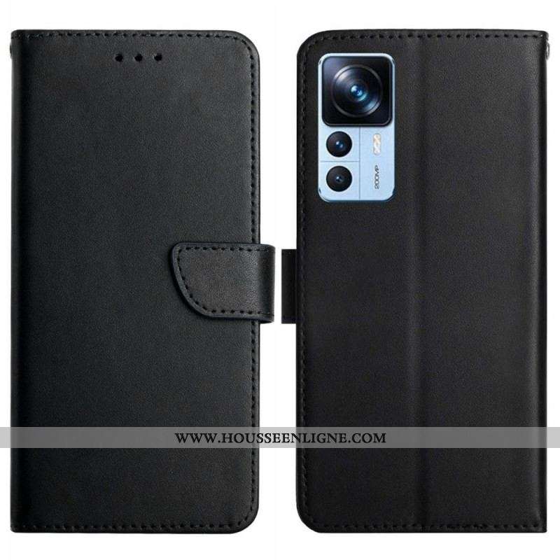 Housse Xiaomi 12T / 12T Pro Véritable Cuir Nappa