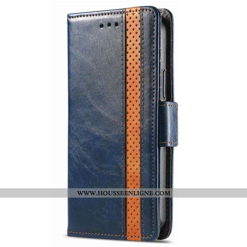 Housse Xiaomi 13 Bicolore Double Fermoir