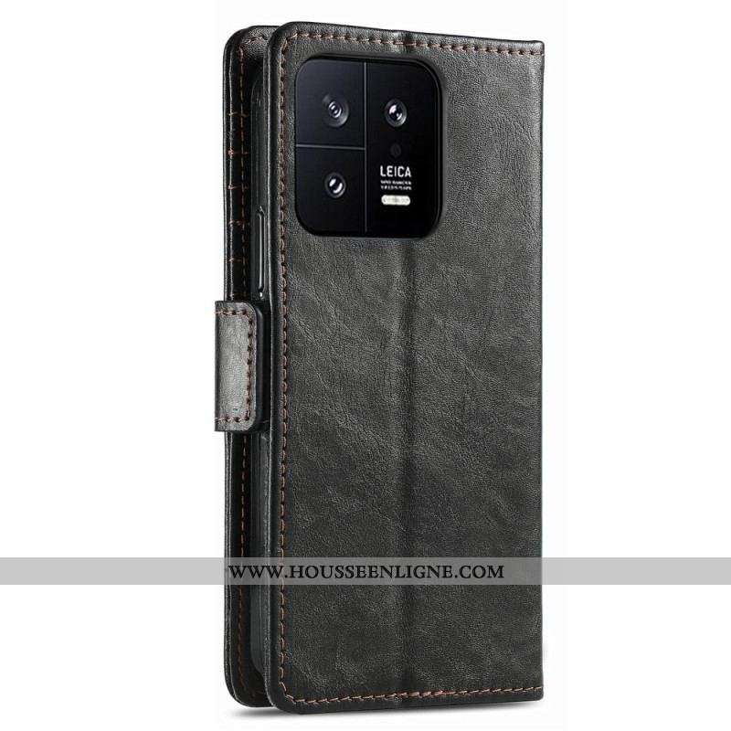 Housse Xiaomi 13 Bicolore Double Fermoir