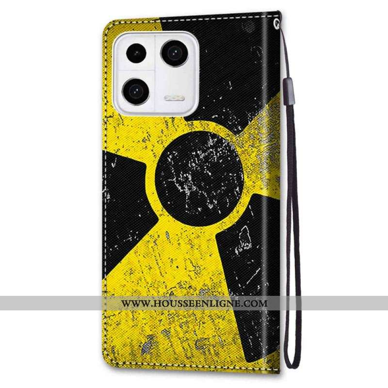 Housse Xiaomi 13 Jaune et Noire