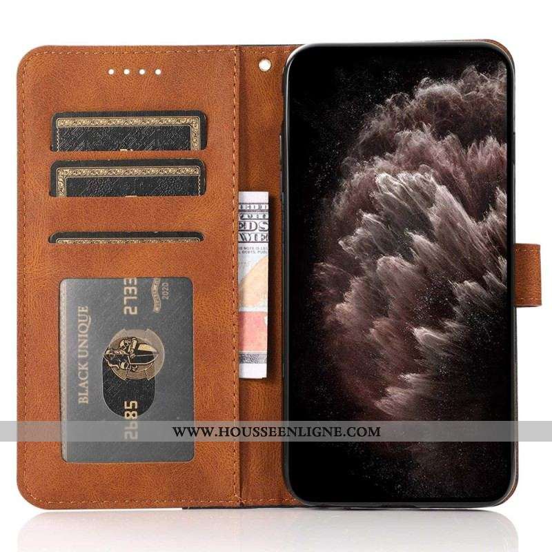 Housse Xiaomi 13 Lite Bicolore à Lanière