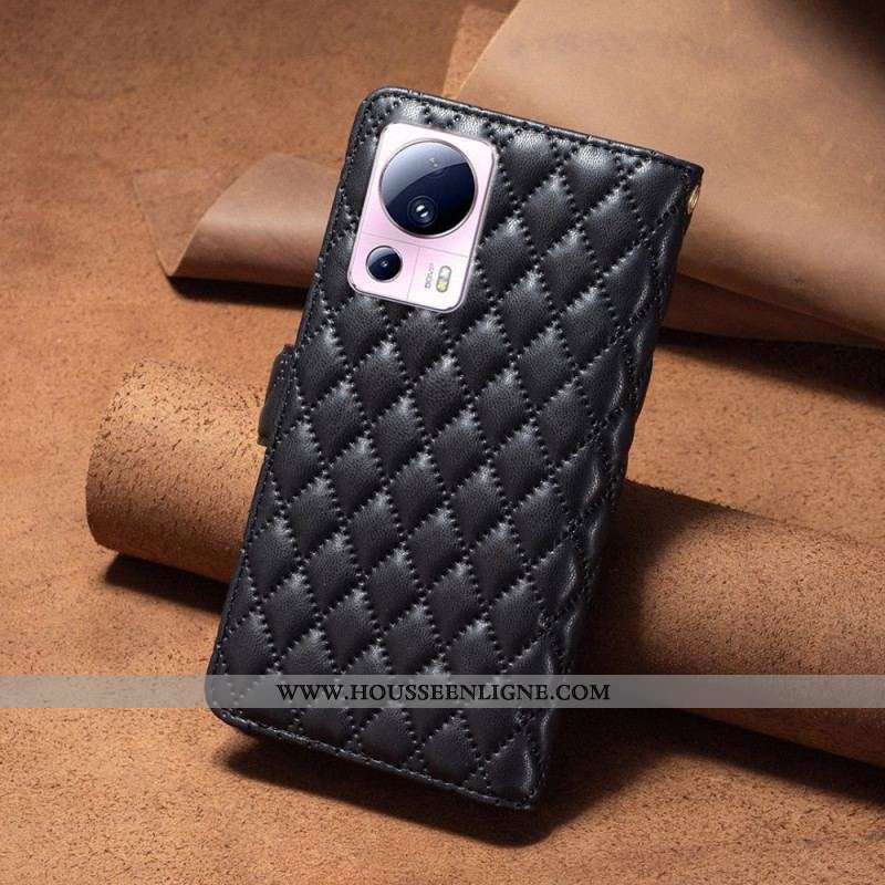 Housse Xiaomi 13 Lite Binfen Color Style Matelassé