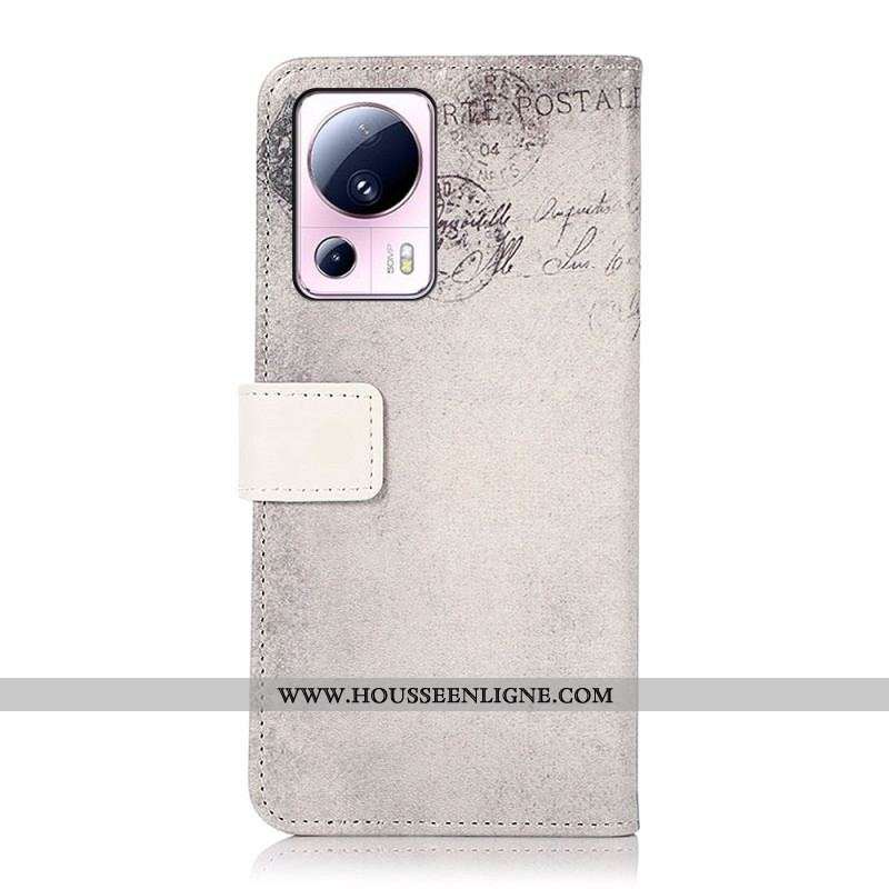 Housse Xiaomi 13 Lite Chat Voyageur