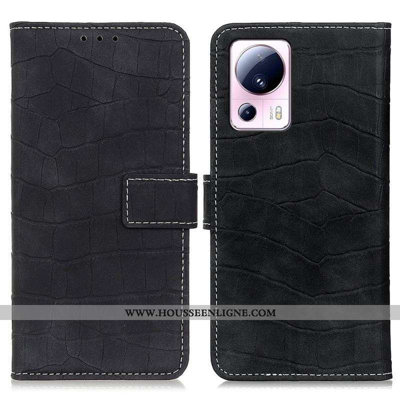 Housse Xiaomi 13 Lite Crocodile