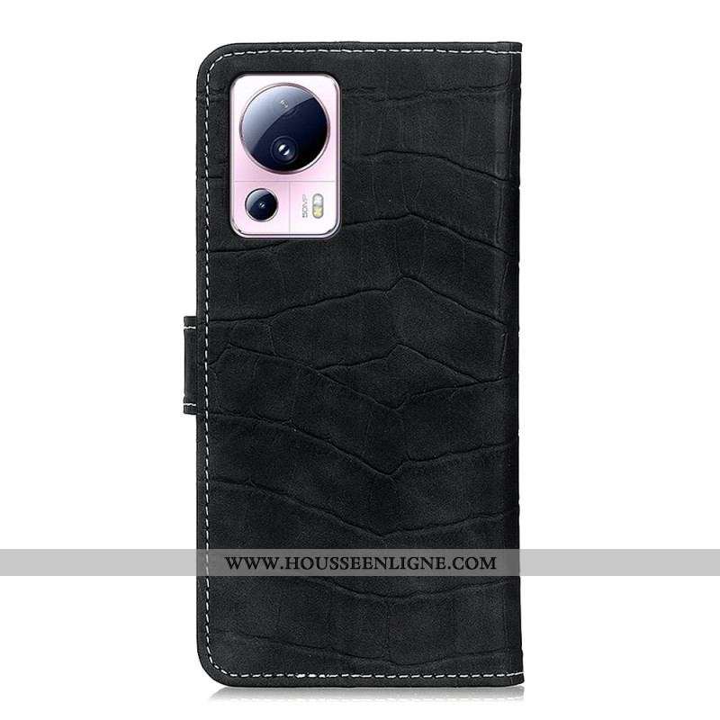 Housse Xiaomi 13 Lite Crocodile