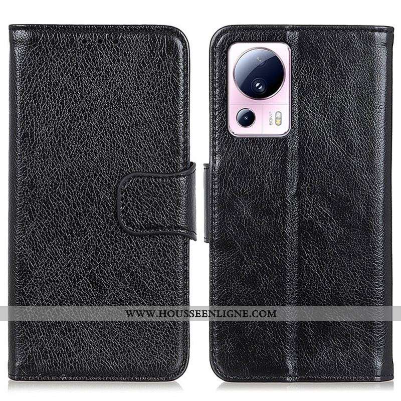 Housse Xiaomi 13 Lite Cuir Nappa Fendu
