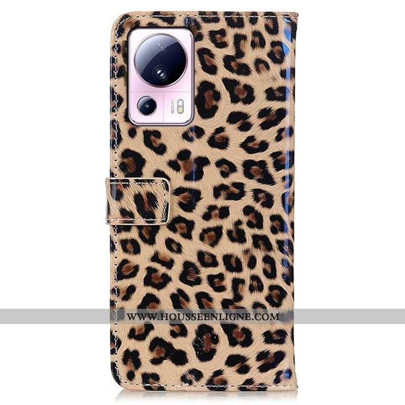 Housse Xiaomi 13 Lite Léopard