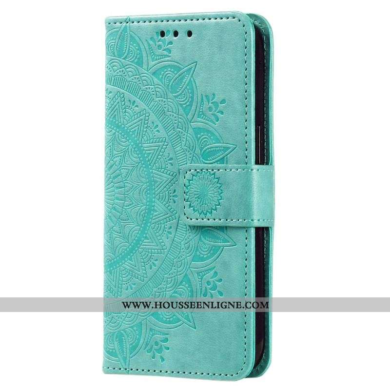 Housse Xiaomi 13 Lite Mandala Soleil avec Lanière