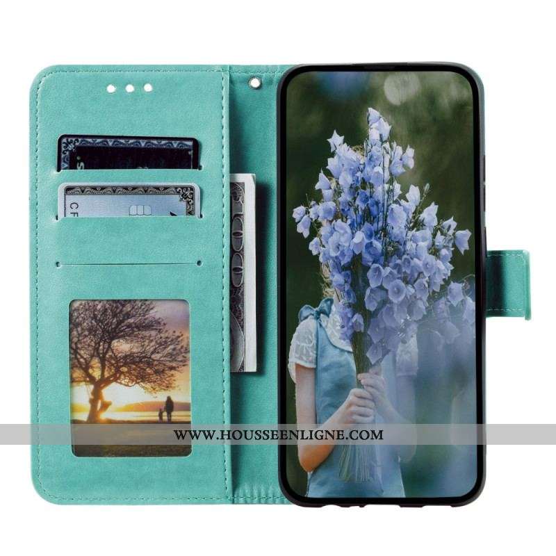 Housse Xiaomi 13 Lite Mandala Soleil avec Lanière