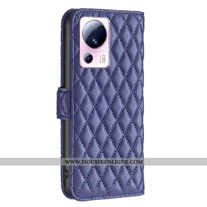 Housse Xiaomi 13 Lite Matelassée Classique