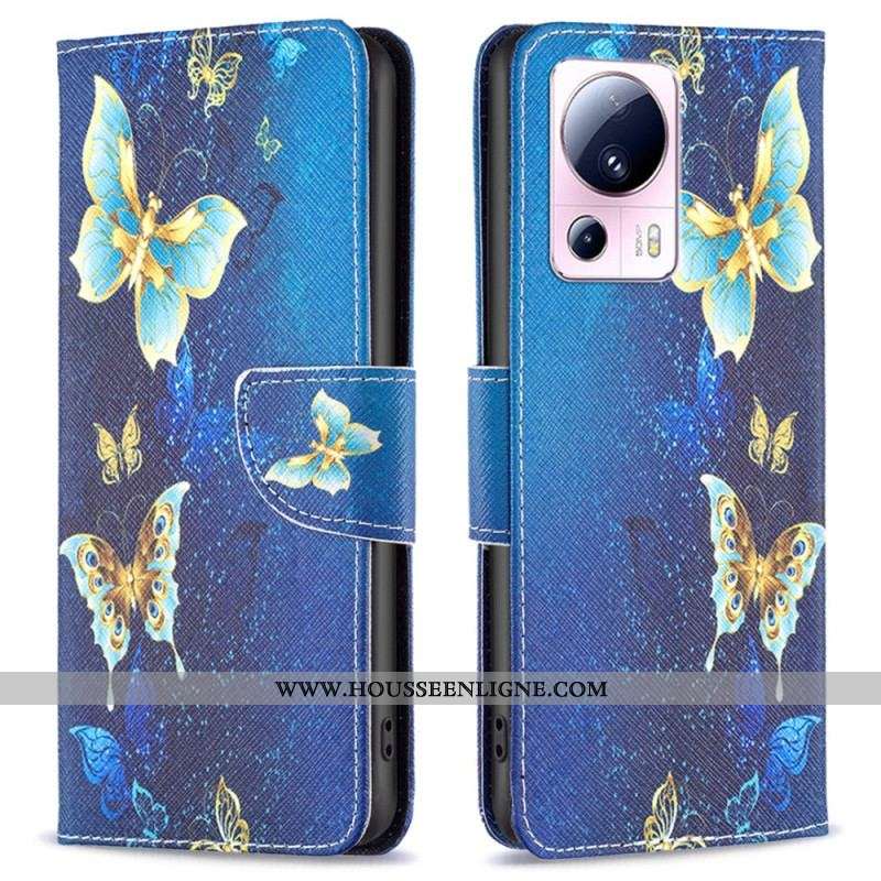 Housse Xiaomi 13 Lite Papillons